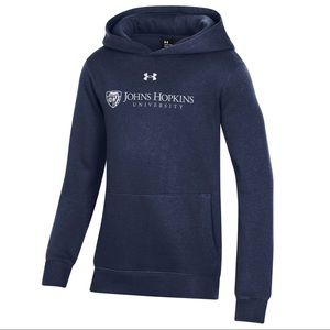 Johns Hopkins University Youth Fleece Hood